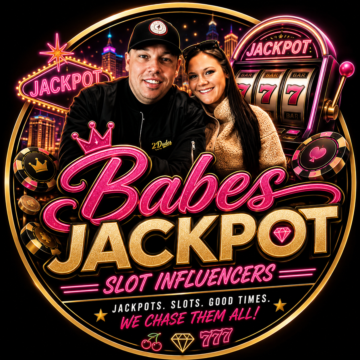 Babes Jackpot slot influencers logo
